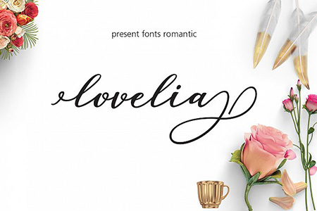 Lovelia Free Font