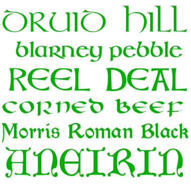 celtic font free download for mac