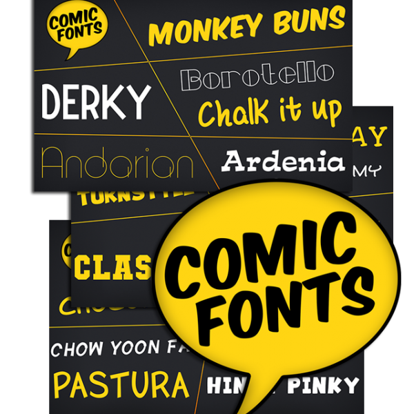 Comic Fonts for commercial use